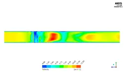 توربین بادی ساوونیوس دو پره (سه بعدی)، شبیه سازی با انسیس فلوئنت