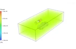 Jet Fan Application in a Tunnel Considering a Car Explosion , CFD Simulation ANSYS Fluent Training
