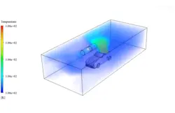 Jet Fan Application in a Tunnel Considering a Car Explosion , CFD Simulation ANSYS Fluent Training