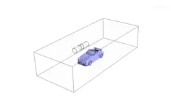 Jet Fan Application in a Tunnel Considering a Car Explosion , CFD Simulation ANSYS Fluent Training