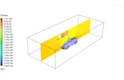 Jet Fan Application in a Tunnel Considering a Car Explosion , CFD Simulation ANSYS Fluent Training