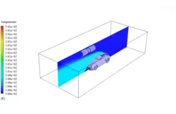 Jet Fan Application in a Tunnel Considering a Car Explosion , CFD Simulation ANSYS Fluent Training