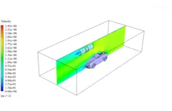 Jet Fan Application in a Tunnel Considering a Car Explosion , CFD Simulation ANSYS Fluent Training
