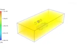 Jet Fan Application in a Tunnel Considering a Car Explosion , CFD Simulation ANSYS Fluent Training