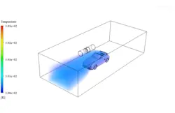 Jet Fan Application in a Tunnel Considering a Car Explosion , CFD Simulation ANSYS Fluent Training