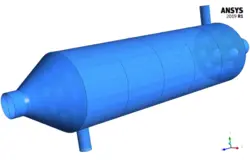 مبدل حرارتی پوسته و لوله، برش بافل، نانوسیال مخلوط، شبیه سازی با انسیس فلوئنت