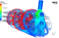 مبدل حرارتی پوسته و لوله، برش بافل، نانوسیال مخلوط، شبیه سازی با انسیس فلوئنت