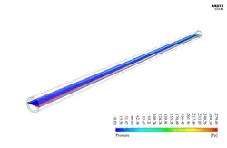 کلکتور خورشیدی PCM، شبیه سازی با انسیس فلوئنت