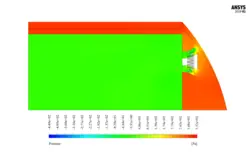 سوخت دیزل در محفظه احتراق توربین گازی، شبیه سازی با انسیس فلوئنت