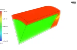 سوخت دیزل در محفظه احتراق توربین گازی، شبیه سازی با انسیس فلوئنت