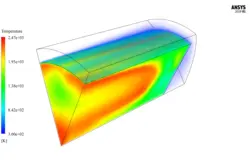 سوخت دیزل در محفظه احتراق توربین گازی، شبیه سازی با انسیس فلوئنت