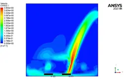 پر کردن مخزن، سه فازی، شبیه سازی با انسیس فلوئنت