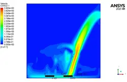 پر کردن مخزن، سه فازی، شبیه سازی با انسیس فلوئنت