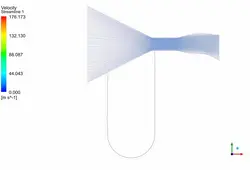 مانومتر، شبیه سازی با انسیس فلوئنت