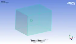 توربین بادی Liam F1 شهری، شبیه سازی با انسیس فلوئنت