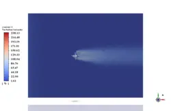 توربین بادی Liam F1 شهری، شبیه سازی با انسیس فلوئنت