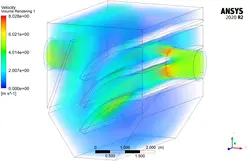جریان فاز گسسته سیال به دام افتاده (Trapper)، شبیه سازی با انسیس فلوئنت