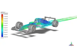 F1 Aerodynamics, Pressure Based vs Density Based Simulation, ANSYS Fluent