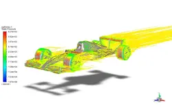 F1 Aerodynamics, Pressure Based vs Density Based Simulation, ANSYS Fluent