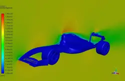 F1 Aerodynamics, Pressure Based vs Density Based Simulation, ANSYS Fluent