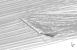 بررسی پدیده استال اطراف بال، شبیه سازی با انسیس فلوئنت