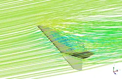 بررسی پدیده استال اطراف بال، شبیه سازی با انسیس فلوئنت