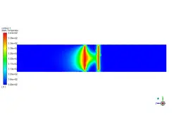 انتقال حرارت دیسک ترمز، شبیه سازی با انسیس فلوئنت
