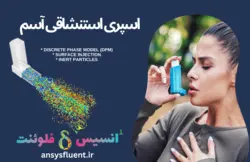 اسپری استنشاقی آسم، شبیه سازی با انسیس فلوئنت