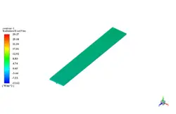 کلکتور خورشیدی صفحه تخت، انتقال حرارت مزدوج (CHT) ، شبیه سازی با انسیس فلوئنت