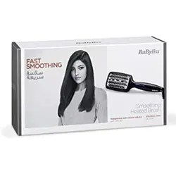 برس حرارتی بابیلیس مدل HSB101SDEBaByliss HSB101SDE Smoothing Heated Brush