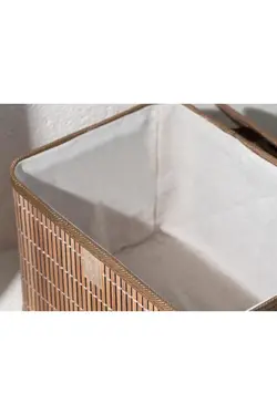 جعبه لباس بامبو قهوه ای رنگ انگلیش هوم English Home