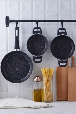 ست ماهیتابه 3 پارچه گرانیتی کاراجا Karaca