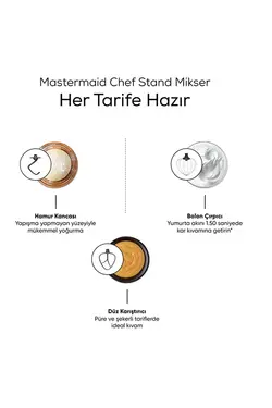 استند  میکسر سر آشپز Mastermaid کاراجا Karaca