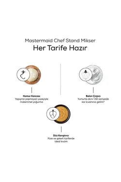 استند  میکسر سر آشپز Mastermaid کاراجا Karaca