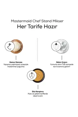 استند  میکسر سر آشپز Mastermaid کاراجا Karaca