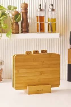 ست تخته برش سه  عددی 4 تکه کاراجا Karaca