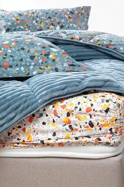 ست روتختی تریولای دو‌‌‌نفره ترازو - نیلی یاتاش Yatas