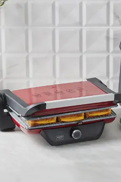 گاسترو کلاسیک گریل و توستر قرمز کاراجا Karaca