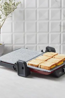 گاسترو کلاسیک گریل و توستر قرمز کاراجا Karaca