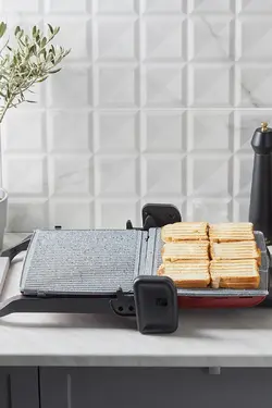 گاسترو کلاسیک گریل و توستر قرمز کاراجا Karaca