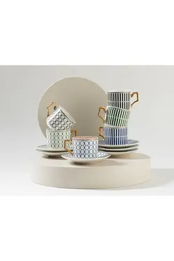 ست قهوه خوری دو نفره چینی انگلیش هوم English Home