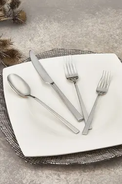 سرویس قاشق و چنگال 6 نفره الگانس آدریاتیک 24 عددی با جعبه کاراجا Karaca