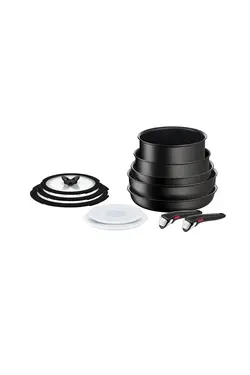 ست آشپزی 12 عددی نچسب مشکی تفال Tefal