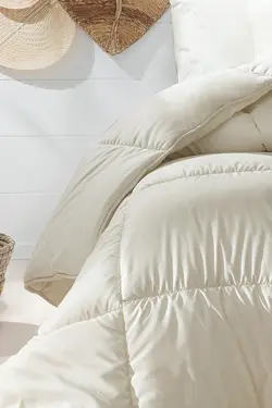 ست بالش و لحاف تک نفره ماکارون کرم یاتاش Yatas