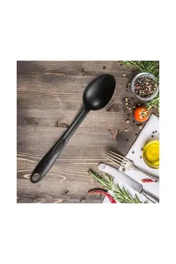 ست 5 عددی کفگیر و ملاقه مشکی تفال Tefal