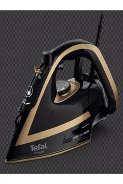 اتو بخار 3000 وات مشکی طلایی تفال Tefal