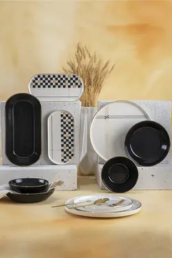 سرویس ظروف غذاخوری لوکا 27 پارچه 6 نفره اجار Acar