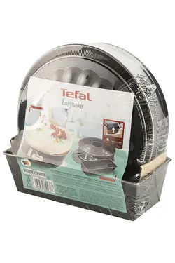 ست 3 عددی قالب کیک 3 تکه متالیک تفال Tefal