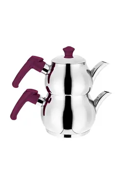 ست کتری قوری مینی استیل روگازی تاچ TAC