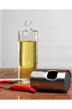 اسپری روغن و سرکه پاش شیشه ای مناسب برای رژیم 100 میلی لیتر